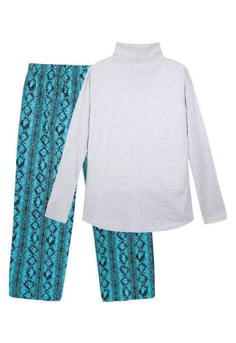 Pijama Mujer Princesas Villanas Gris Disney-1