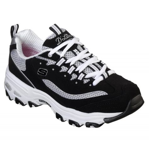 Zapatilla Mujer D'Lites Negra Skechers-0