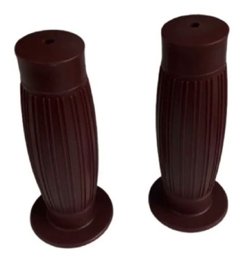 Puños De Goma Para Moto Tipo Café Racer 7/8-0