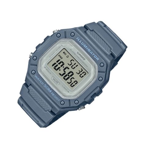 Reloj Casio W-218HC-2AVDF Vintage Quartz Hombre-1