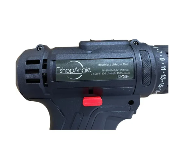 Taladro Inalámbrico 68vf 2 Batería 2 Velocidades + Broca-3