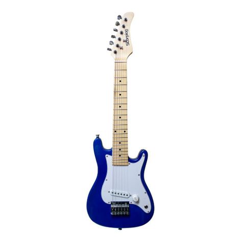 PACK GUITARRA ELECTRICA NIÑO COLOR AZUL-1
