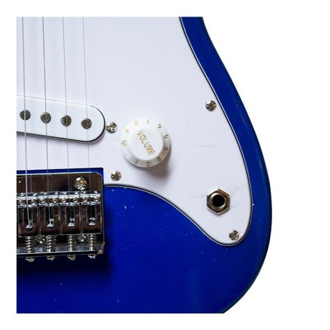 PACK GUITARRA ELECTRICA NIÑO COLOR AZUL-2