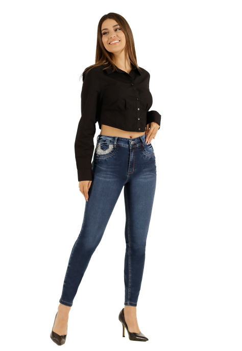 Jeans One World Madonna Ferragamo Mujer -0