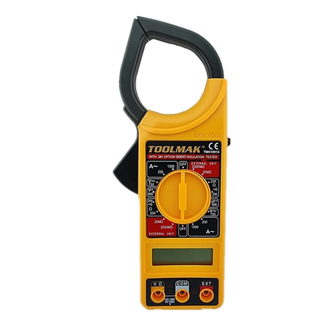 Tester Pinza Multitester Amperimetro Digital Tmk-0