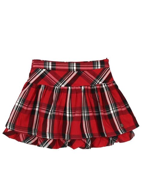 Falda Kids Niña Escocesa Ficcus-0