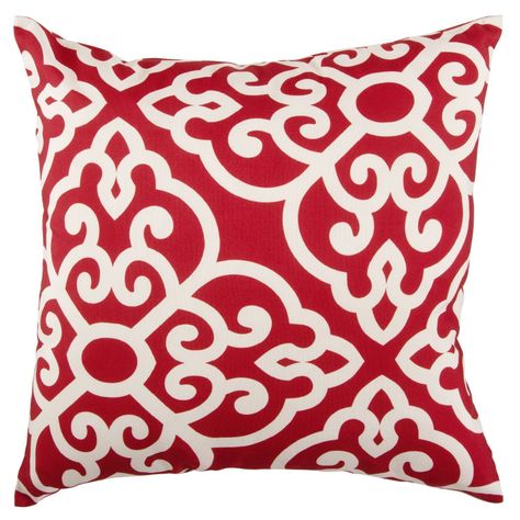 Cojin  Mas Funda Decorativa Palais Rojo 45x45 Cm-0