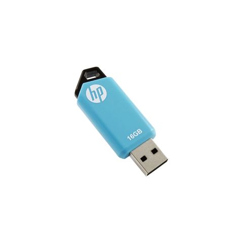 Pendrive 16gb HP Celeste Con Negro - PuntoStore-0