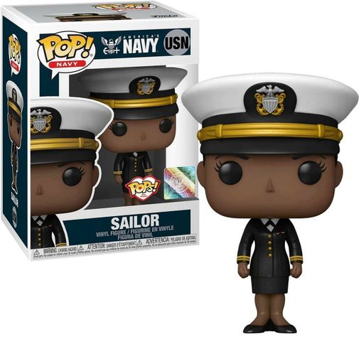Figura Funko Pop, Marino EEUU mujer (uniforme de gala) - USN-1