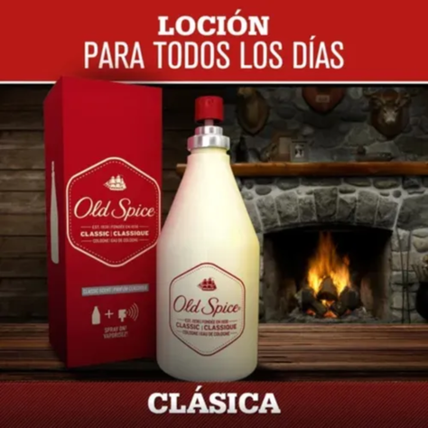 Colonia Classic Old Spice Cologne 125ml - Pack x2-2