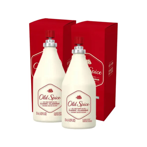 Colonia Classic Old Spice Cologne 125ml - Pack x2-0