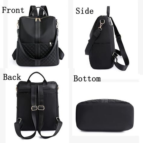 Mochila Antirrobo Impermeable Para Mujer Juvenil-2