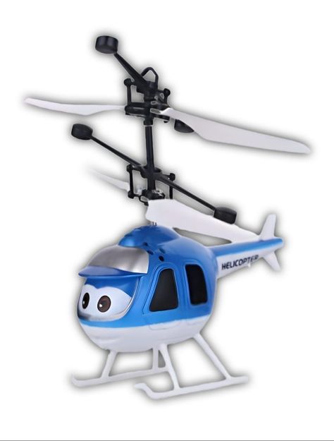 Helicóptero Volador A Control Remoto Azul-0