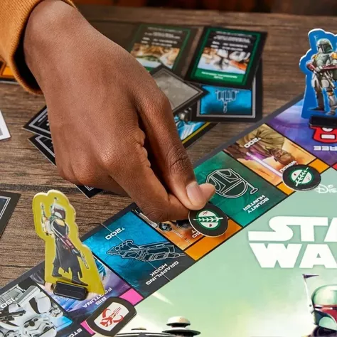Monopoly Star Wars Boba Fett - En Español - Juego de Mesa-3