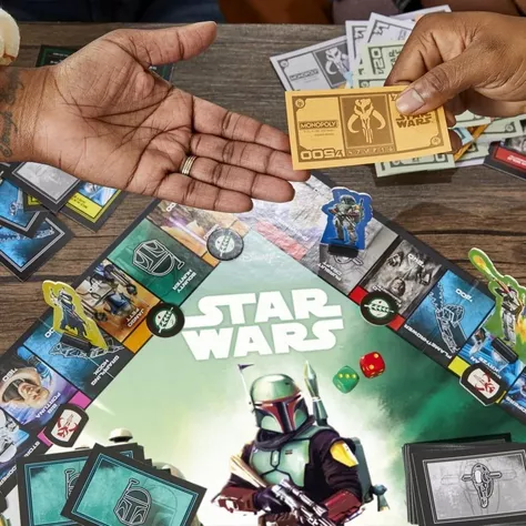 Monopoly Star Wars Boba Fett - En Español - Juego de Mesa-2