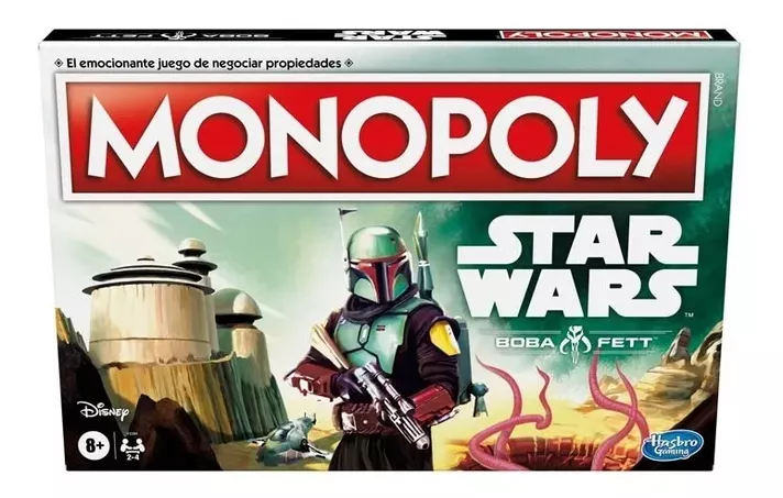 Monopoly Star Wars Boba Fett - En Español - Juego de Mesa-1