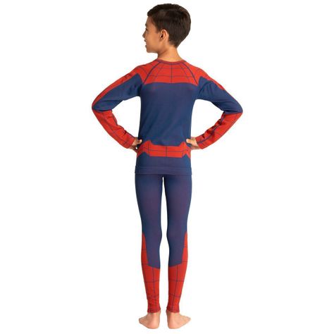 Camiseta Deportiva Niño Primera Capa Microfibra SPIDER MAN-1