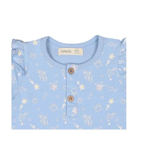 Bipack Poleras Manga Larga Bailarinas Niña 6-9 meses blanco-5