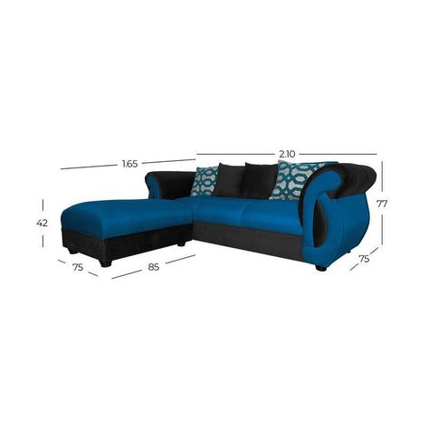 Seccional New Dominga Azul 3 Cuerpos-3