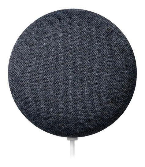 Google Nest Mini 2nd Gen con asistente virtual Google Assistant charcoal 110V/220V-3