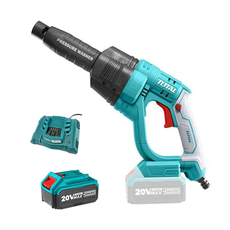 Hidrolavadora 20v 24.8bar Bat+ Cargador 4ah Total-1