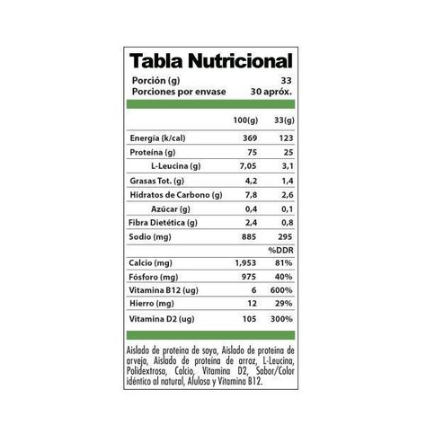 Proteina vegana Vegan Shake Frutos bosque 1 kg.-1