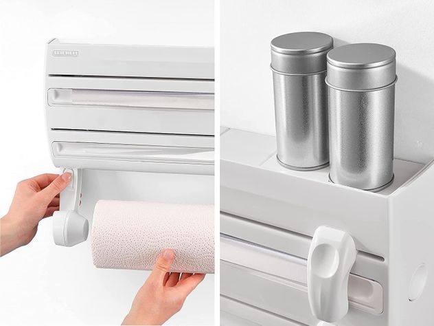 Portarollos de pared blanco Leifheit -1