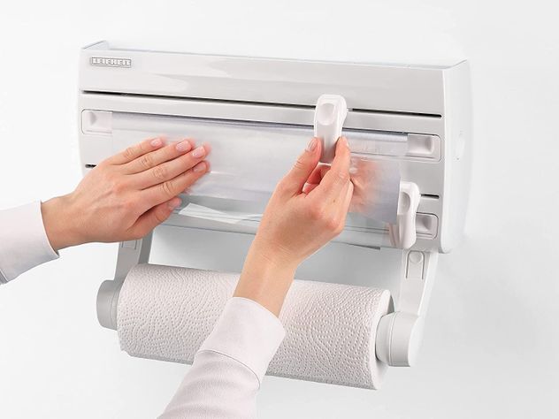Portarollos de pared blanco Leifheit -2
