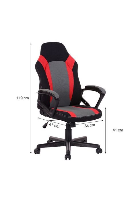 Silla Gamer Atlantis Rojo-2