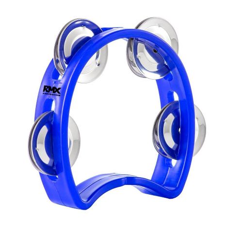 PANDERO 4" PLASTICO AZUL TW-4-BL RMX-0