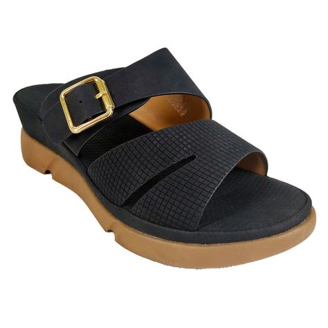 Sandalias De Verano Para Mujer 22-7 Negro-2