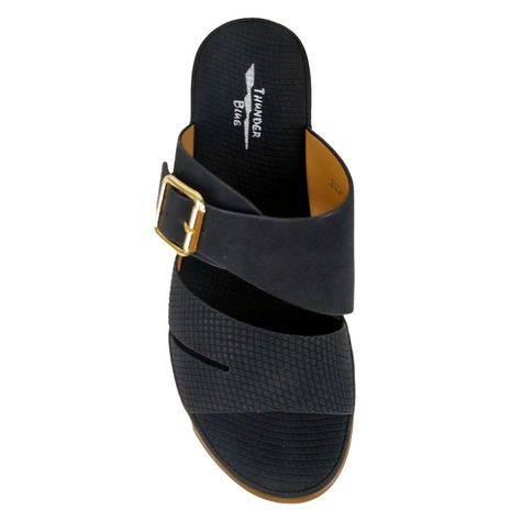 Sandalias De Verano Para Mujer 22-7 Negro-3