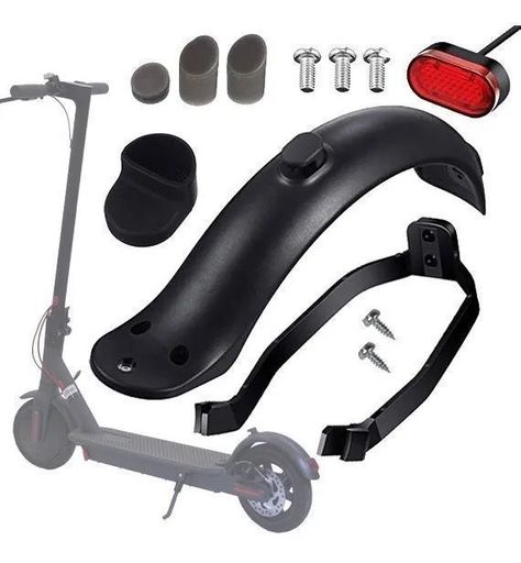 Kit Tapabarro Trasero Scooter Xiaomi M365/Pro & Otros-0