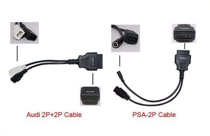 Juego de Cables Scanner Autocom, Delphi u Otros-1