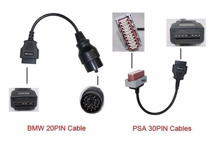 Juego de Cables Scanner Autocom, Delphi u Otros-4