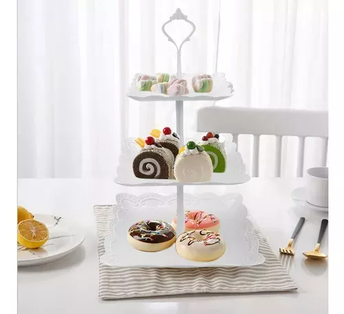 Pack X4 Porta Torta Porta Cupcakes Torre Porta Cupcake : x4-119112-5