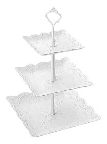 Pack X4 Porta Torta Porta Cupcakes Torre Porta Cupcake : x4-119112-0