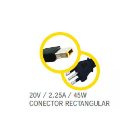 Cargador Notebook Lenovo Alternativo 20V/2.25A 45W-1