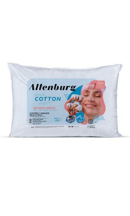 Almohada Altenburg Cotton 100% Algodón -0