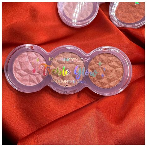 Paleta Trío de Iluminador "Treble Glow" Pinky Moon KleanColor-1