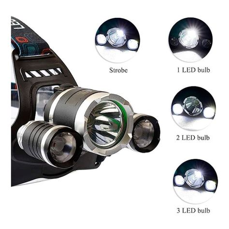 LINTERNA CINTILLO 3LED MOD.T-1080-3C-3