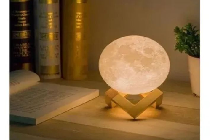Lámpara de Mesa Forma de Luna, de Mydethun-1