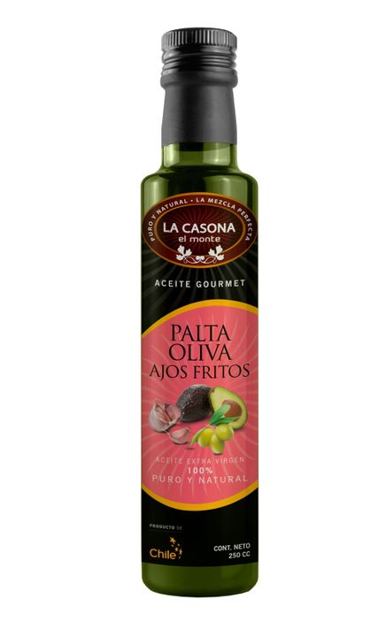 Aceite Gourmet Palta Oliva Ajos Fritos - 250 cc-0