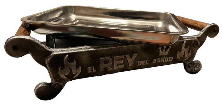 Brasero de Mesa: El Rey del Asado -2