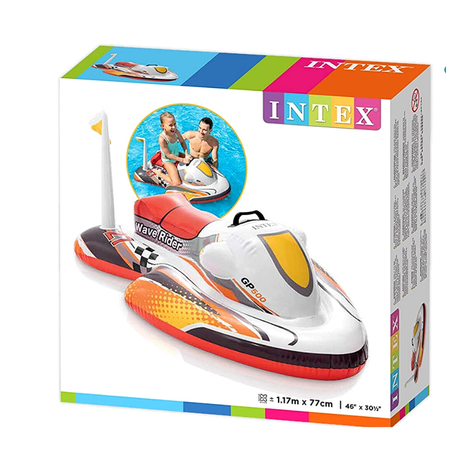 Flotador Inflable  Moto Agua 117x77 Cm Wave Rider-2