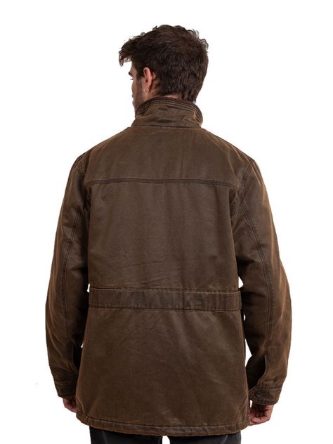 Chaqueta Cantimplora Cafe Hombre-2