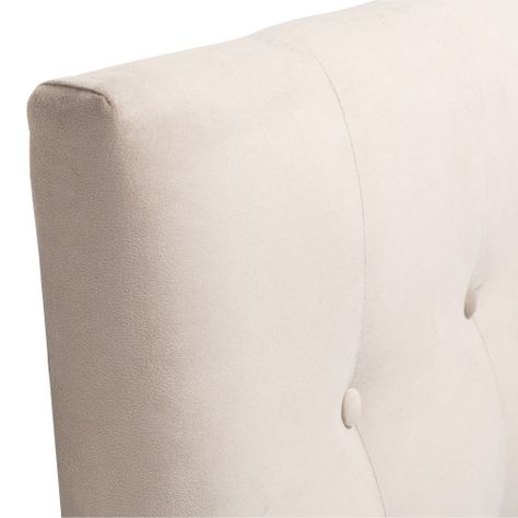 Respaldo Sevilla Con Patas Felpa King Beige-1