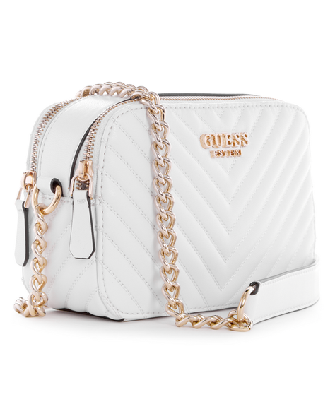 Cartera Guess Noelle Crossbody Camera Whi Blanco-1