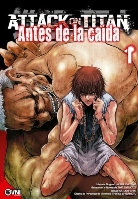 Manga Attack On Titan - Antes De La Caida 01 - Argentina-0