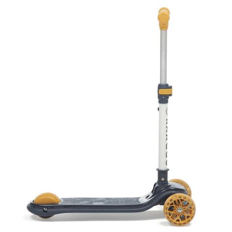 Scooter Monopatín Plegable Luz Led Niño S2 – Azul Oscuro-1